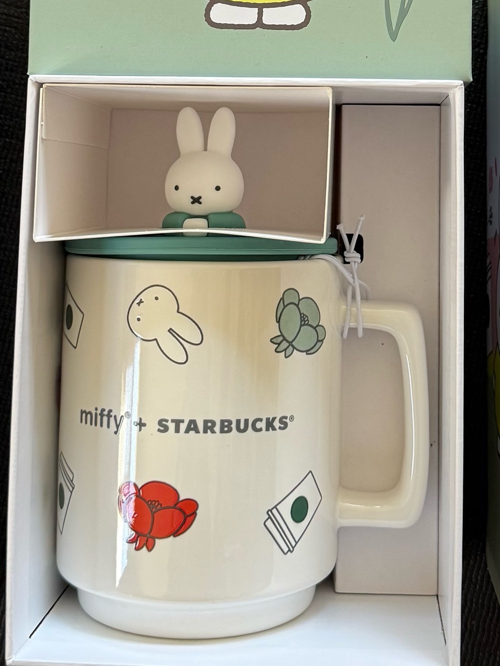 Starbucks x Miffy 2026 Ceramic Mug with Miffy Lid New in Box